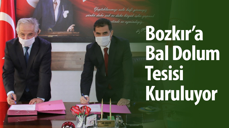 Bozkır'a Bal Dolum Tesisi Kuruluyor