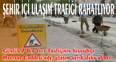 Şehir İçi Ulaşım Trafiği Rahatlıyor