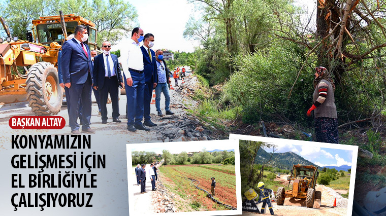 Başkan Altay: Konyamızın Gelişmesi İçin El Birliğiyle Çalışıyoruz
