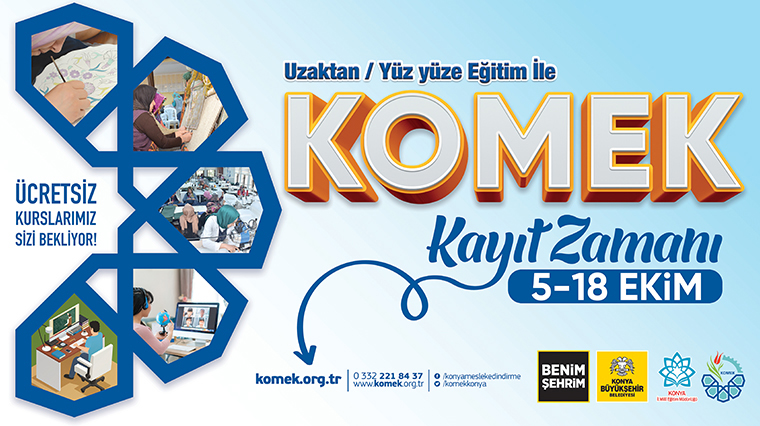 KOMEK ve ASEM'de Kayıt Heyecanı