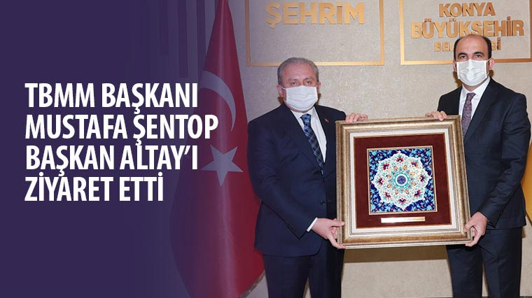 TBMM Başkanı Şentop Başkan Altay'ı Ziyaret Etti