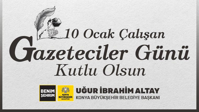 Başkan Altay Çalışan Gazeteciler Günü'nü Kutladı 