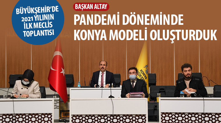 Büyükşehir'de 2021 Yılının İlk Meclis Toplantısı Yapıldı