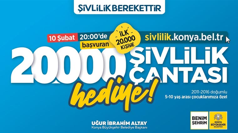 Konyalı Çocukların Şivlilik Hediyesi Büyükşehir'den
