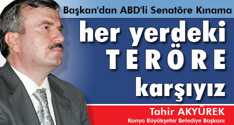 Altınbaşak'ta ABD'li Senatöre Kınama