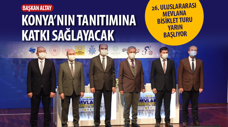 26. Uluslararası Mevlana Bisiklet Turu Yarın Başlıyor 