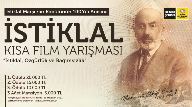 Büyükşehir'den İstiklal Marşı Konulu Kısa Film Yarışması
