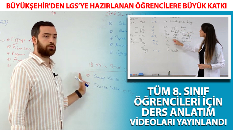 Büyükşehir'den LGS'ye Hazırlanan Öğrencilere Büyük Katkı