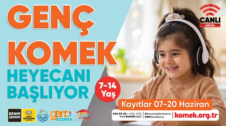 Genç KOMEK'te Yaz Okulu Heyecanı Başlıyor 