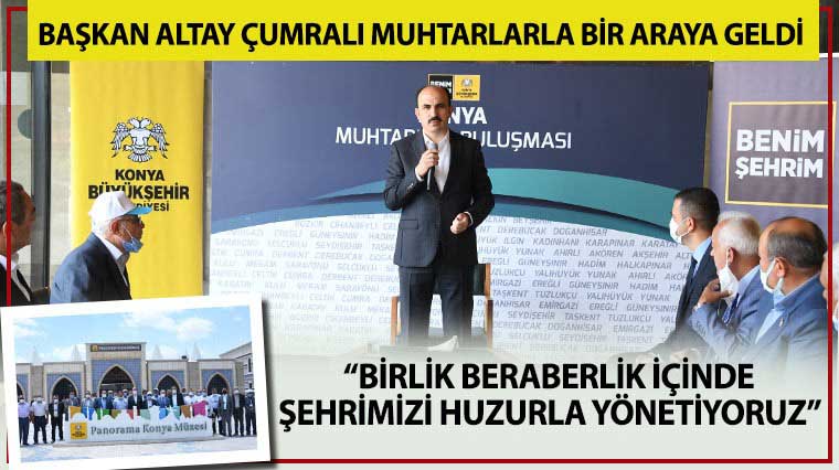'Birlik Beraberlik İçinde Şehrimizi Huzurla Yönetiyoruz'