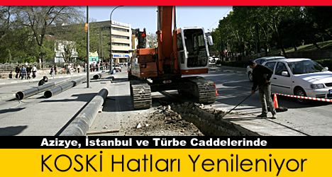 Koski Kanalizasyon Şebeke Hattlarını Yeniliyor