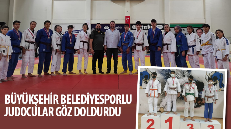 Büyükşehir Belediyesporlu Judocular Göz Doldurdu