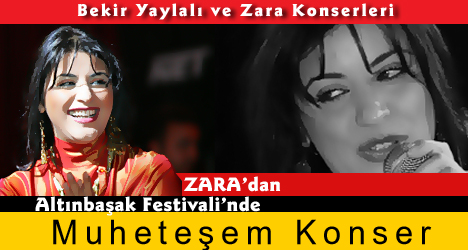 Altıbaşak Festivali Zara Konseriyle Devam Etti