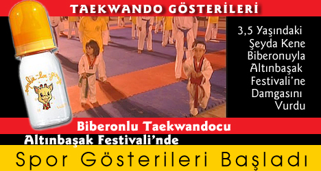 Biberonlu Taekwandocu