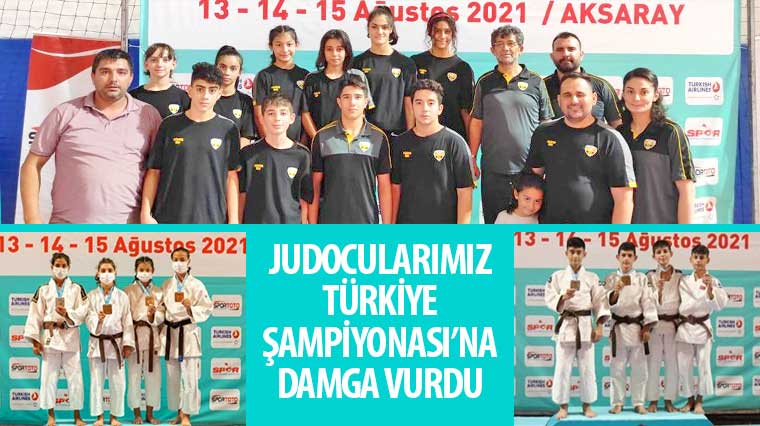 Judocularımız Türkiye Şampiyonası'na Damga Vurdu