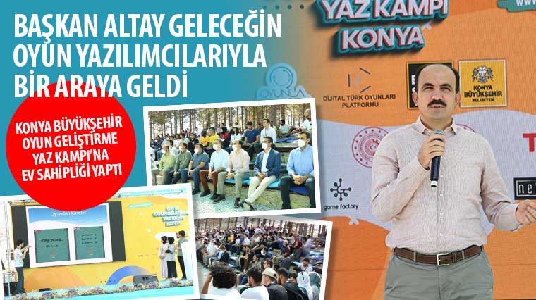 Konya Büyükşehir Oyun Geliştirme Yaz Kampı'na Ev Sahipliği Yaptı