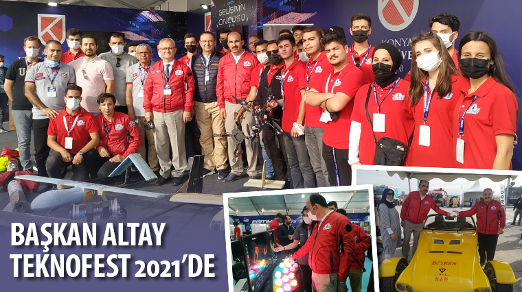 Başkan Altay TEKNOFEST 2021'de