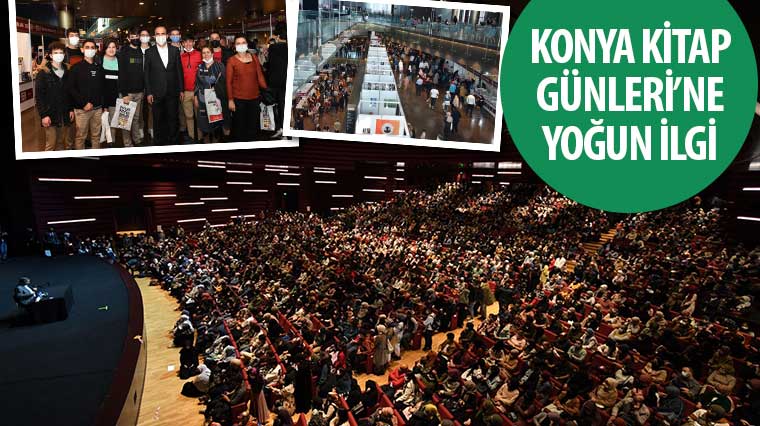 Konya Kitap Günleri'ne Yoğun İlgi 