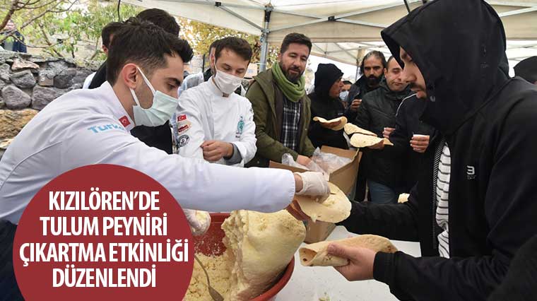 Kızılören'de Tulum Peyniri Çıkartma Etkinliği Düzenlendi
