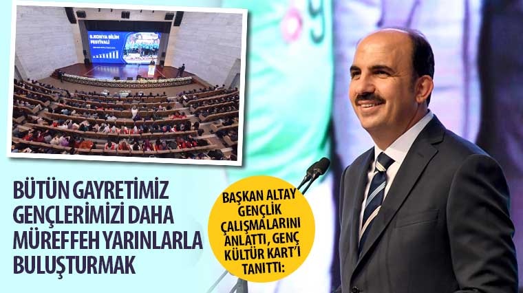 Başkan Altay Gençlik Çalışmalarını Anlattı, Genç Kültür Kart'ı Tanıttı