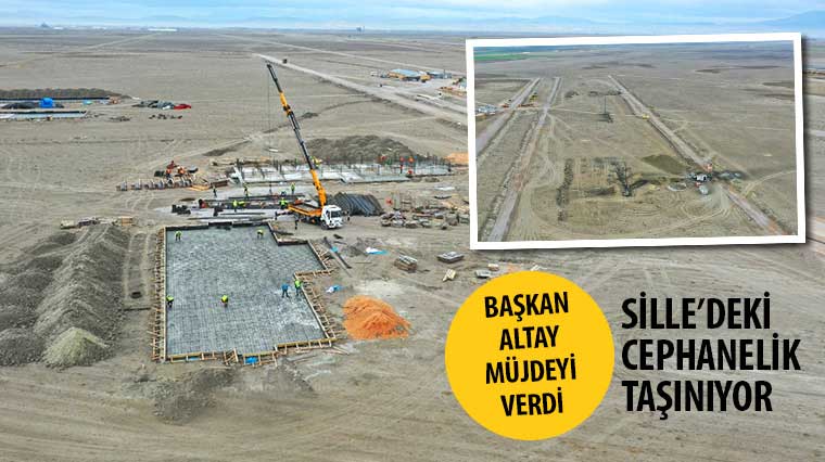 Başkan Altay Müjdeyi Verdi: Sille'deki Cephanelik Taşınıyor