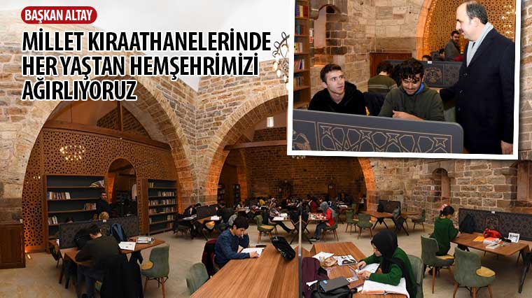 Başkan Altay: 'Millet Kıraathanelerinde Her Yaştan Hemşehrimizi Ağırlıyoruz'