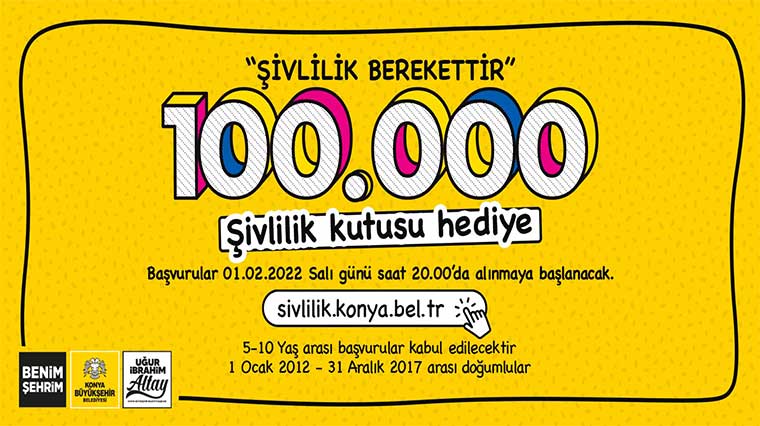 Başkan Altay'dan 100 Bin Çocuğa Şivlilik Hediyesi