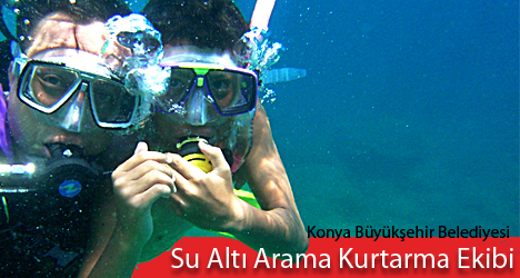Su Altı Arama-Kurtarma Ekibinden Örnek Davranış
