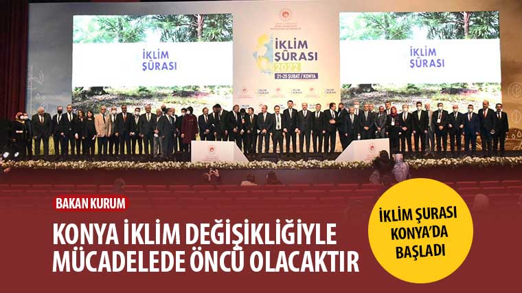 İklim Şurası Konya'da Başladı