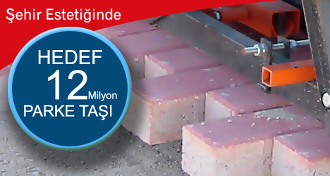 Şehir Estetiği İçin Hedef 12 Milyon Parke Taşı