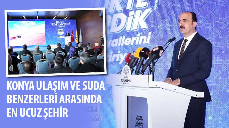 Başkan Altay'dan Konyalılara Ekmek ve Ulaşım Müjdesi