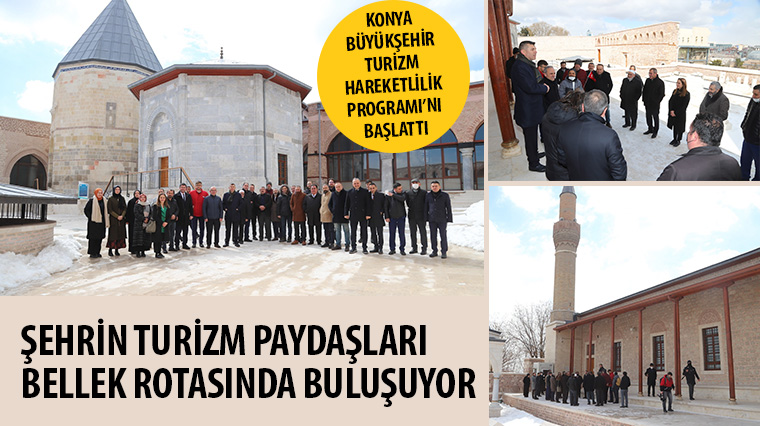Konya Büyükşehir Turizm Hareketlilik Programı'nı Başlattı