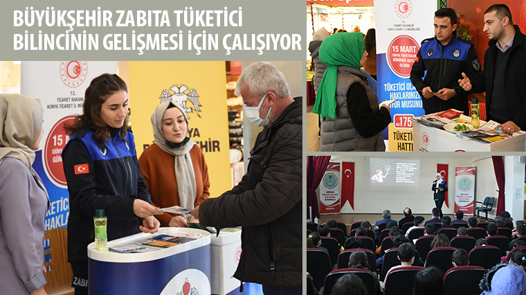 Büyükşehir Zabıta Tüketici Bilincinin Gelişmesi İçin Çalışıyor