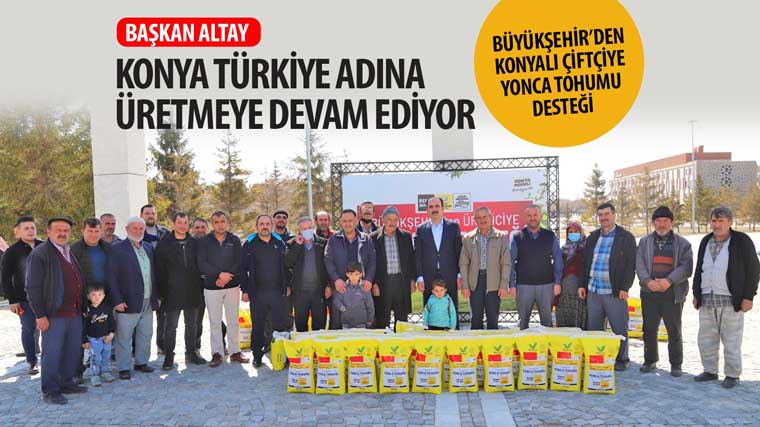 Başkan Altay: 'Konya Türkiye Adına Üretmeye Devam Ediyor'