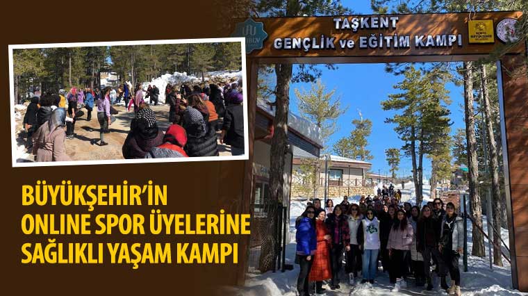 Büyükşehir'in Online Spor Üyelerine Sağlıklı Yaşam Kampı