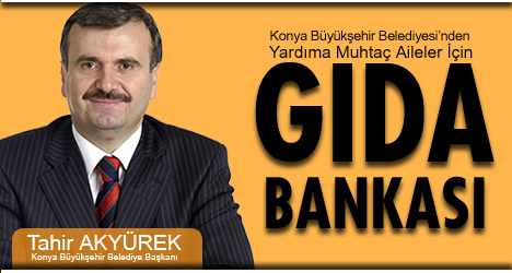 Büyükşehir Belediyesi Gıda Bankası Kuruyor