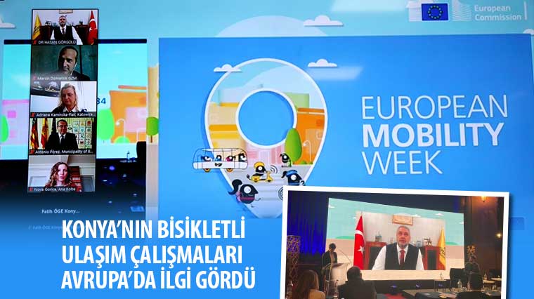 Büyükşehir'in Bisikletli Ulaşım Çalışmaları Avrupa'da İlgi Gördü