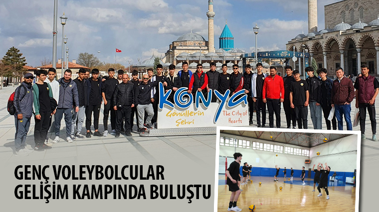Genç Voleybolcular Gelişim Kampında Buluştu