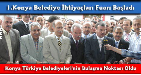 1.Konya Belediye İhtiyaçları Fuarı