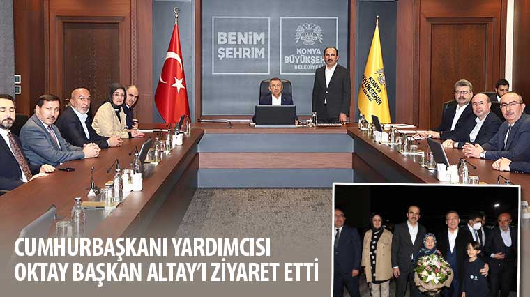 Cumhurbaşkanı Yardımcısı Oktay Başkan Altay'ı Ziyaret Etti