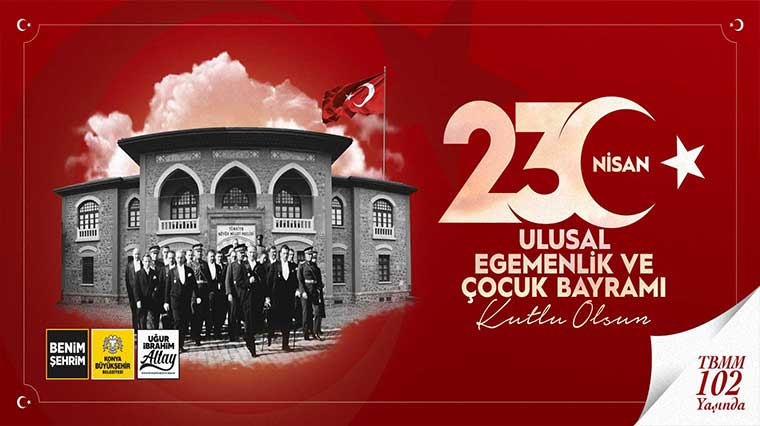 Başkan Altay 23 Nisan Ulusal Egemenlik ve Çocuk Bayramı'nı Kutladı