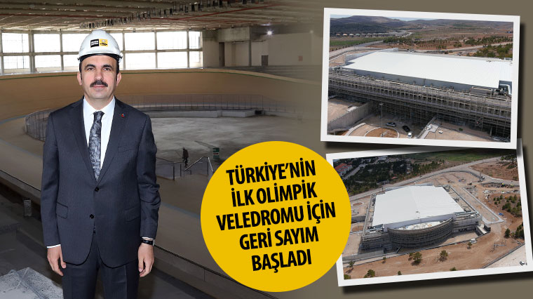 Türkiye'nin İlk Olimpik Veledromu İçin Geri Sayım Başladı