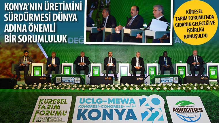 Başkan Altay: 'Konya'nın Üretimini Sürdürmesi Dünya Adına Önemli Bir Sorumluluk'