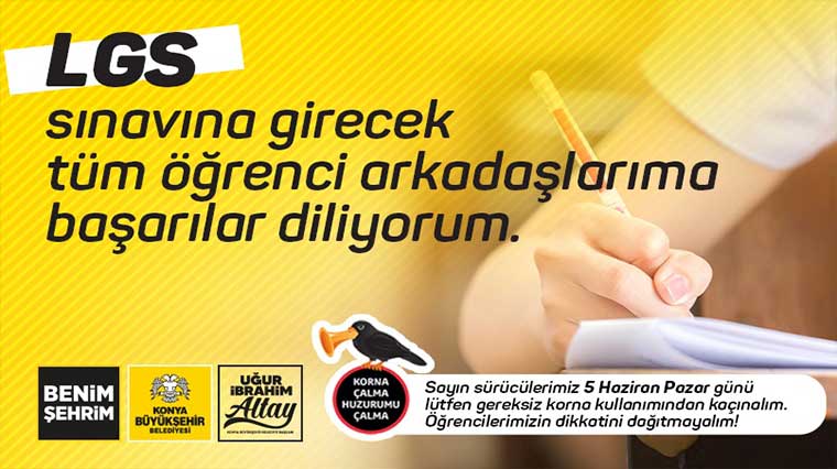 Başkan Altay LGS'ye Girecek Öğrencilere Başarılar Diledi