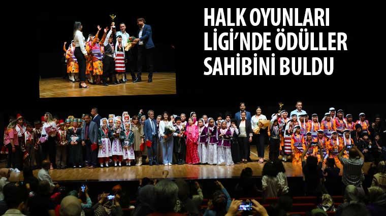 Halk Oyunları Ligi'nde Ödüller Sahibini Buldu