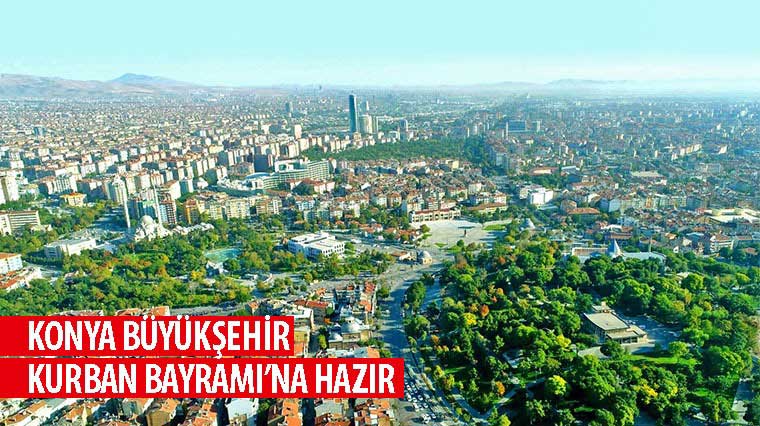 Konya Büyükşehir Kurban Bayramı'na Hazır