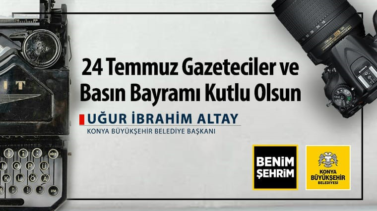 Başkan Altay 24 Temmuz Basın Bayramı'nı Kutladı