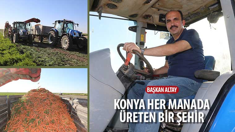 Başkan Altay: 'Konya Her Manada Üreten Bir Şehir'