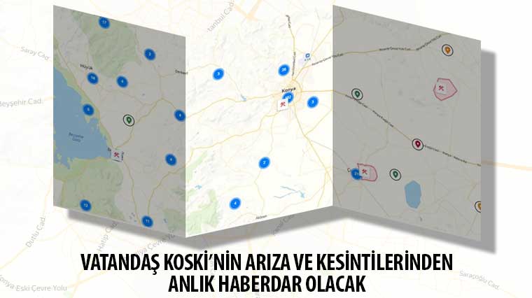 Vatandaş KOSKİ'nin Arıza Ve Kesintilerinden Anlık Haberdar Olacak