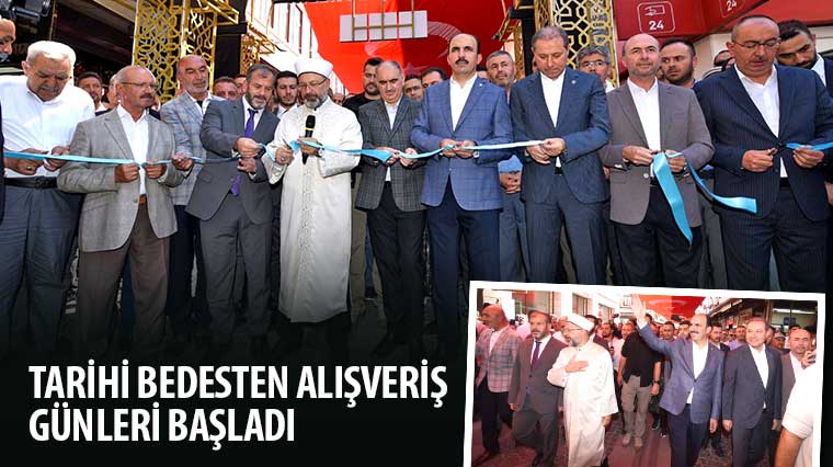 'Tarihi Bedesten Alışveriş Günleri' Başladı